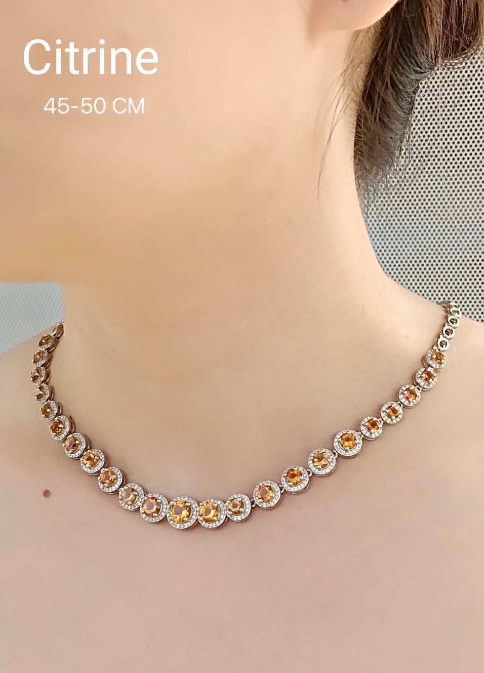 Citrine necklace
