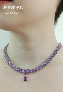 amethyst necklace